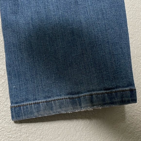 CONVERSE ONE STAR 1974 Vintage womens blue jeans size 8 - Picture 4 of 13